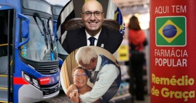 Idosos 60+, ônibus, remédio gratuito e Dário Saadi, prefeito de Campinas (Foto: Reprodução / Canva / Montagem TV Foco)