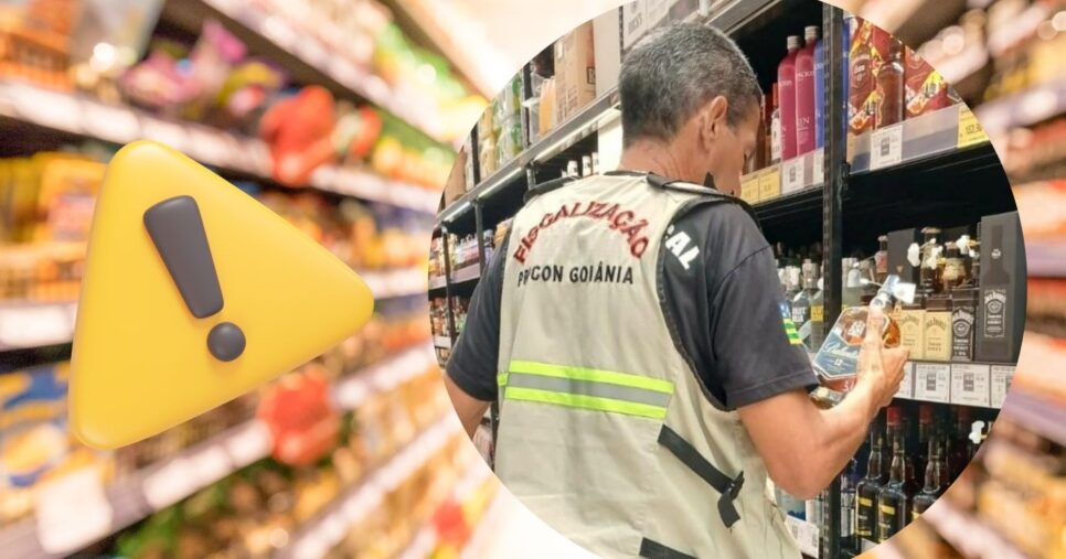 Procon Goiânia e Supermercado (Foto: Reprodução / Canva / Montagem TV Foco)
