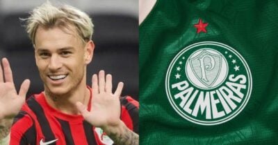 Roger Guedes é aprovado como novo reforço do Palmeiras - (Montagem / TV FOCO)