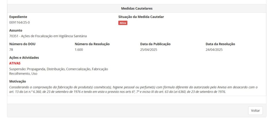 RESOLUÇÃO da ANVISA pt 2 (Foto Reprodução/ANVISA