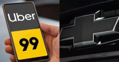 5 melhores carros para trabalhar na Uber e 99 incluindo Chevrolet (Foto: Montagem/TV Foco)