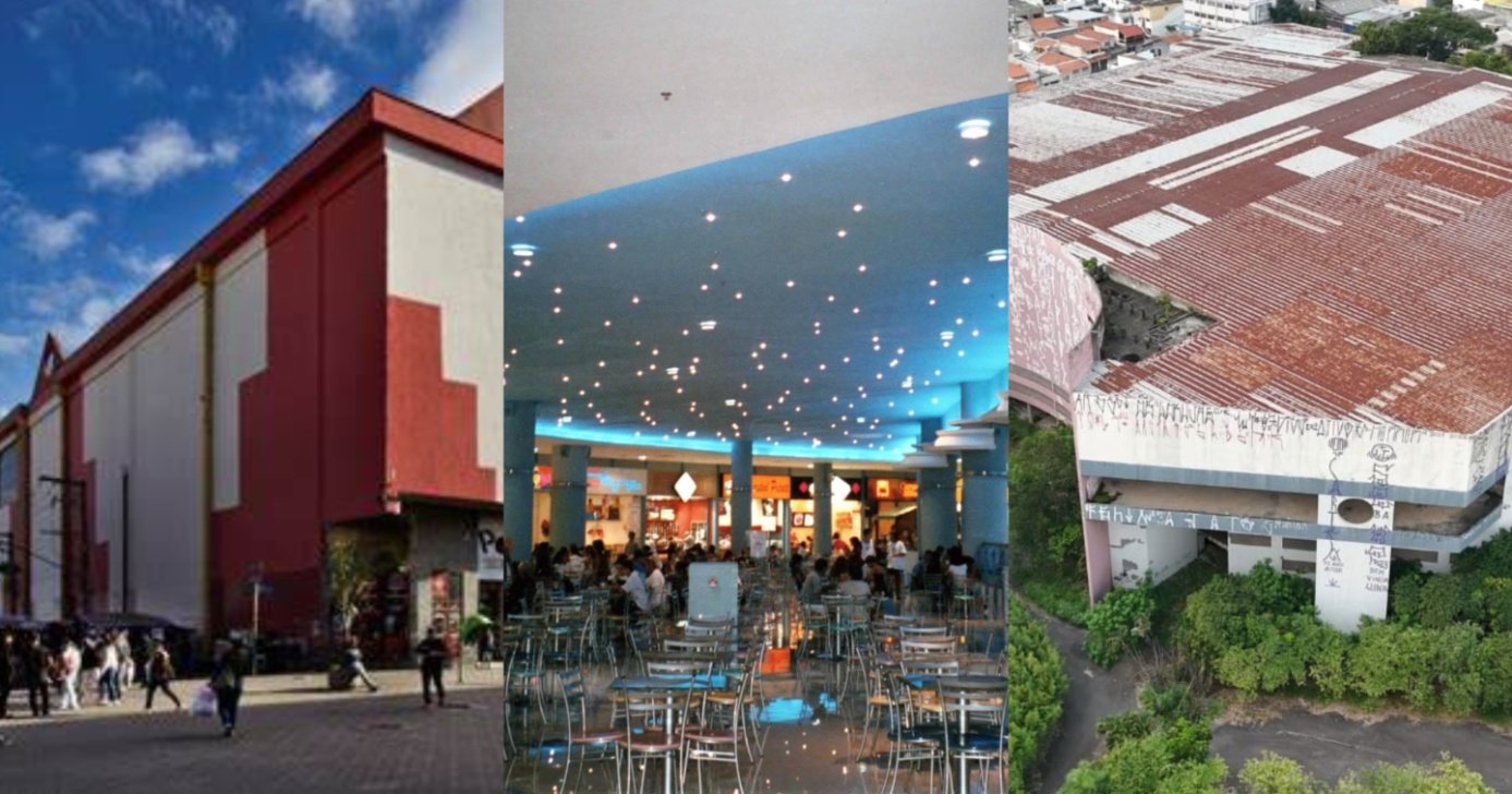 Abandono e demolição: 2 rivais do shopping Internacional em SP (Foto: Reprodução/ Internet)