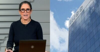 Ana Luiza Guimarães no Bom Dia Brasil e INSS (Fotos: Reproduções / Globo)
