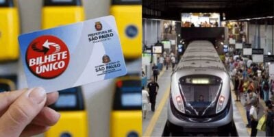 Bilhete único SP/ Metrô (Foto: Montagem TV Foco/ Internet)