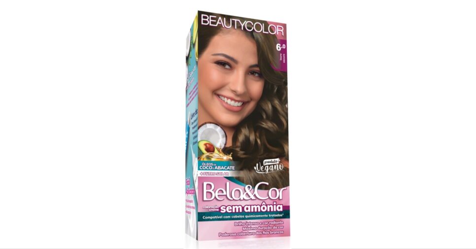 Beauty Color Tinta Bela&Cor Sem Amonia 6.0 Louro Escuro - Foto: Internet