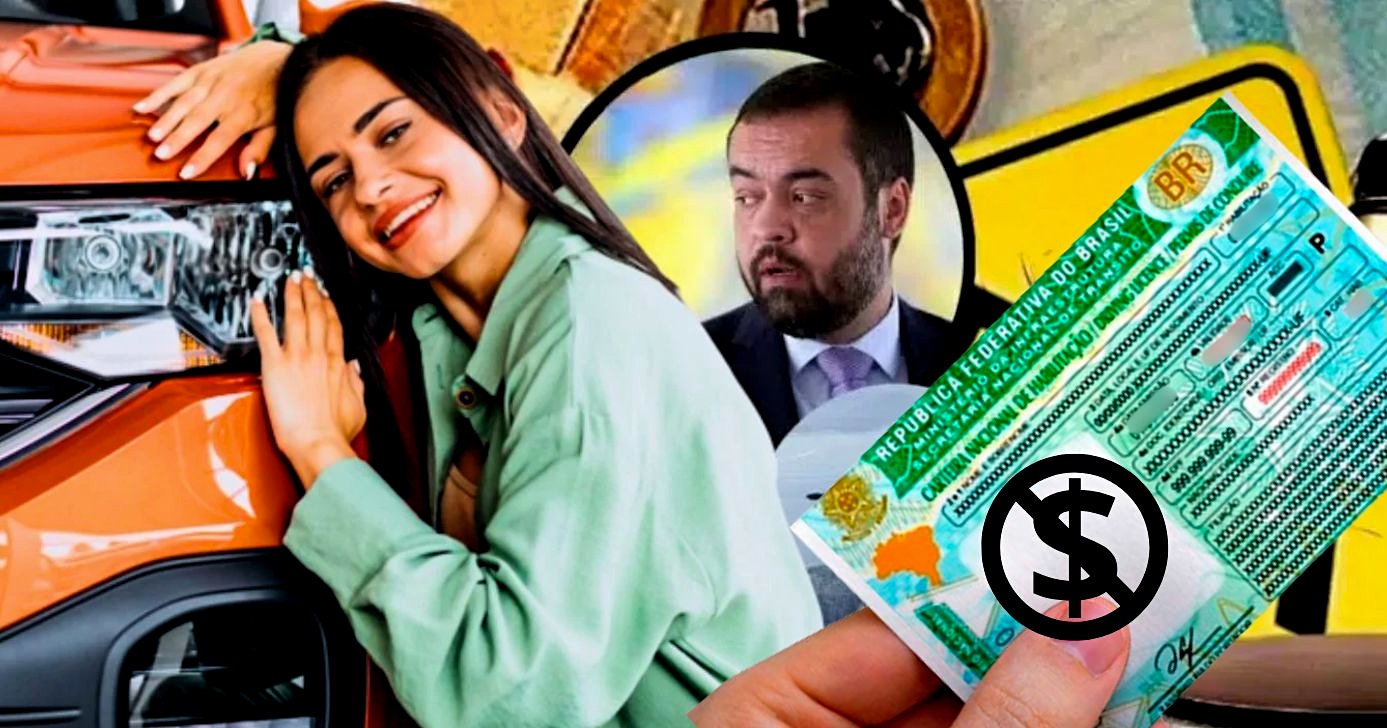 Claudio Castro sanciona lei com gratuidade salvadora na CNH e + (Foto Reprodução/Montagem/Lennita/Tv Foco/Canva)