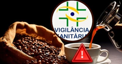 Vigilância Sanitária apreende três toneladas e interdita nº1 dos cafés após falha grave (Foto Reprodução/Montagem/Tv Foco/Lennita)