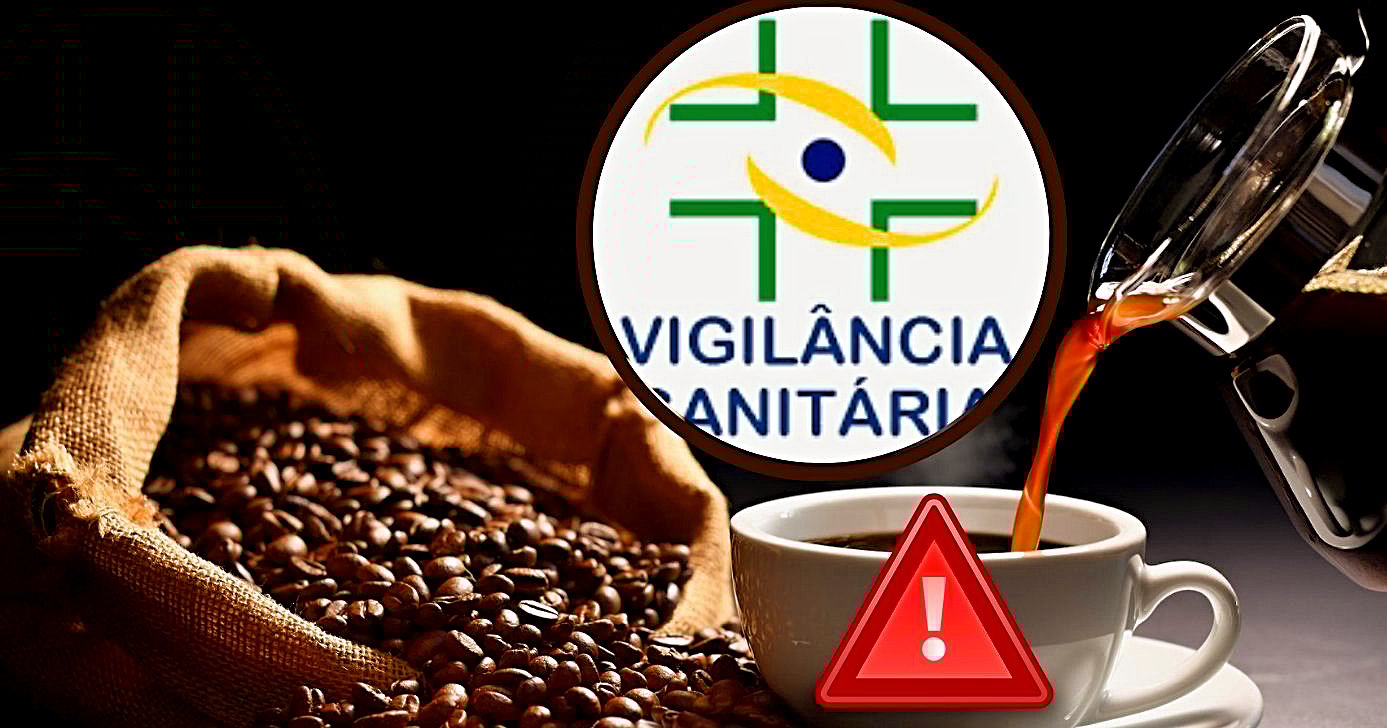 Vigilância Sanitária apreende três toneladas e interdita nº1 dos cafés após falha grave (Foto Reprodução/Montagem/Tv Foco/Lennita)