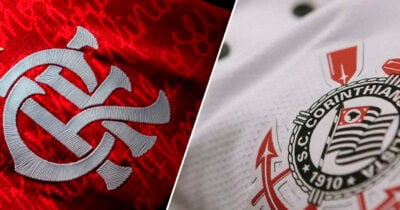 Corinthians e Flamengo (Foto: Reprodução)