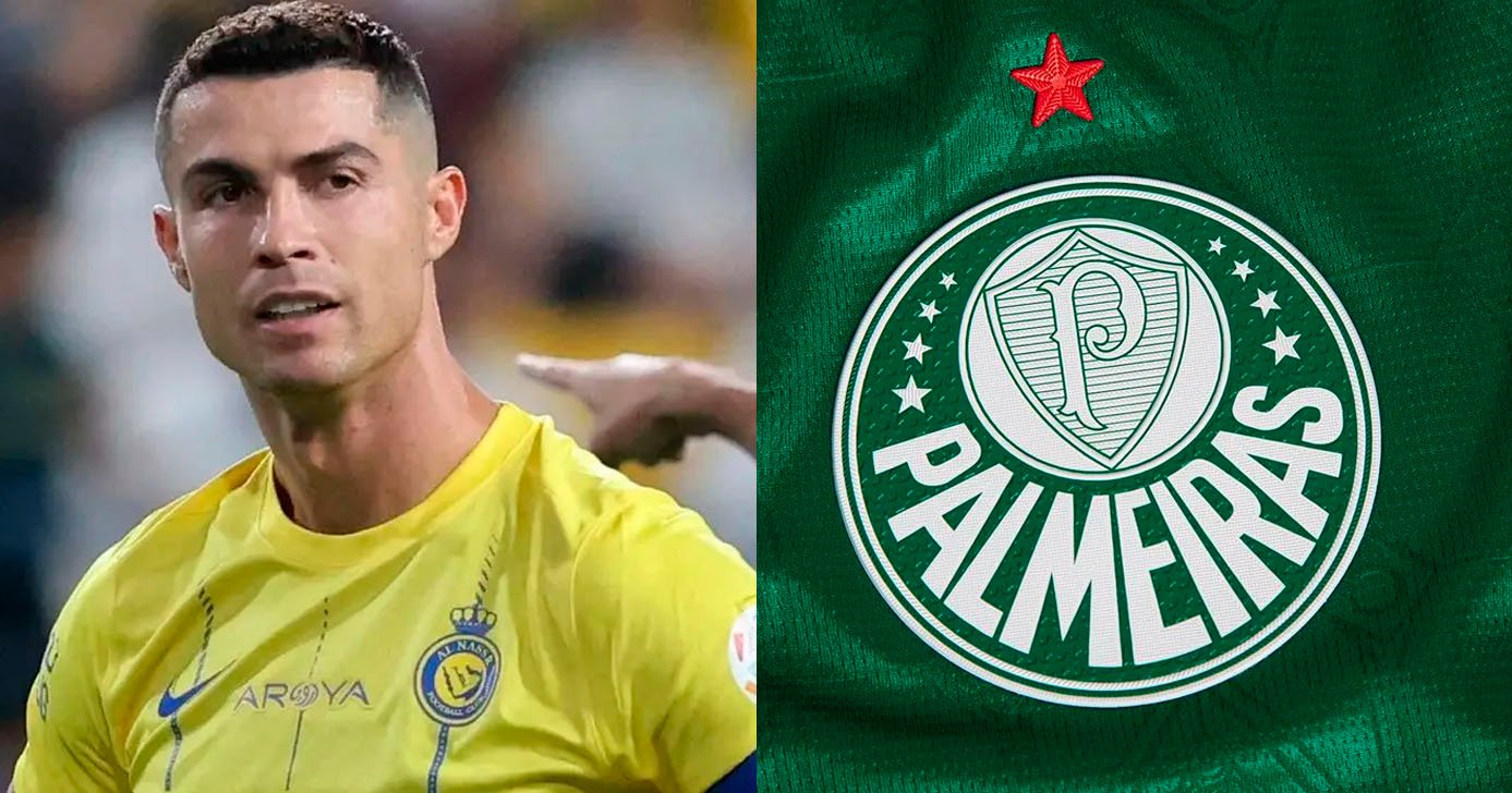 Cristiano Ronaldo - Palmeiras (Foto: Reprodução)