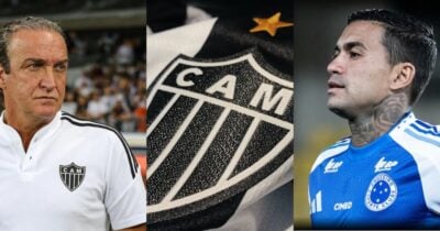 PIX de R$20M e Cuca em êxtase: Atlético-MG não para em Dudu e fecha com maior reforço de 2025 - Foto: Montagem