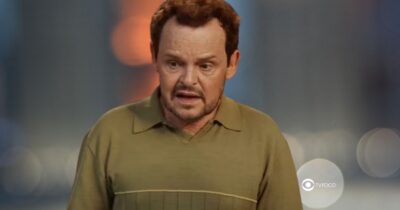 Poliana (Matheus Nachtergaele) em Vale Tudo (Foto: Reprodução / Globo / Montagem TV Foco)