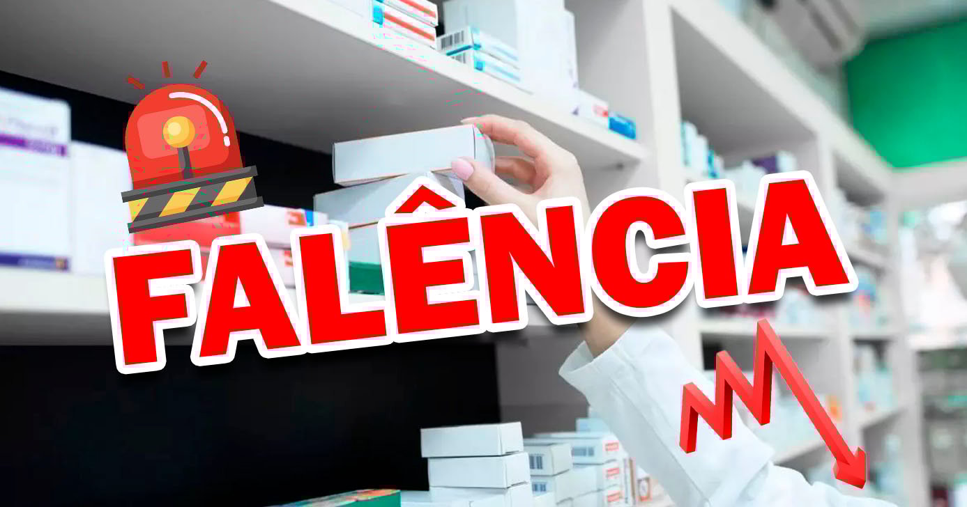 Falência - Rede de Farmácia (Foto: Reprodução)