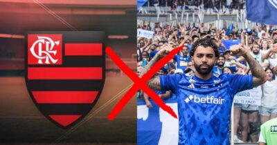 Flamengo arranca astro do Cruzeiro de Gabigol - Foto Reprodução Internet