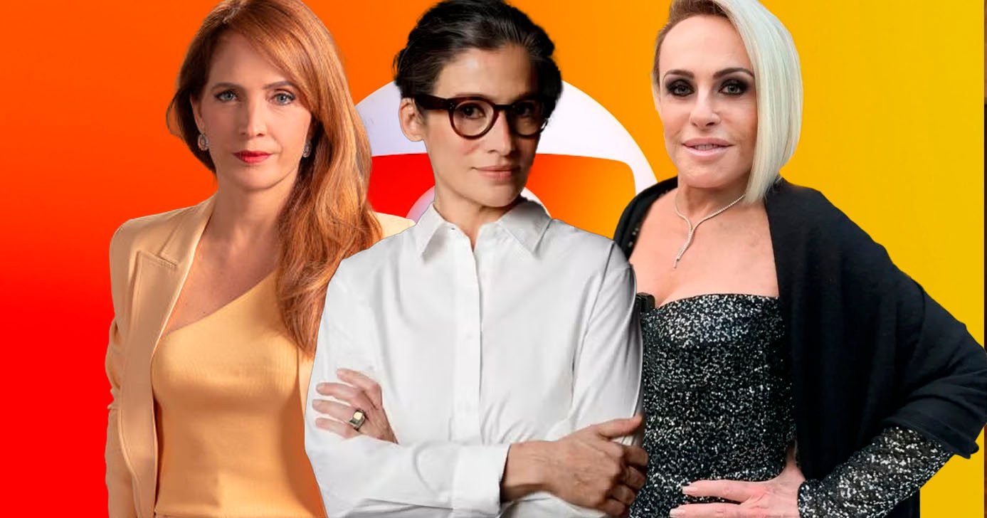 Globo - Ana Maria Braga - Renata Vasconcellos - Poliana Abritta (Foto: Reprodução)