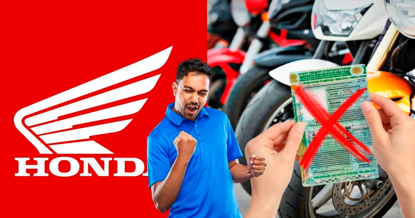 Honda e motos sem CNH - Foto Reprodução Internet