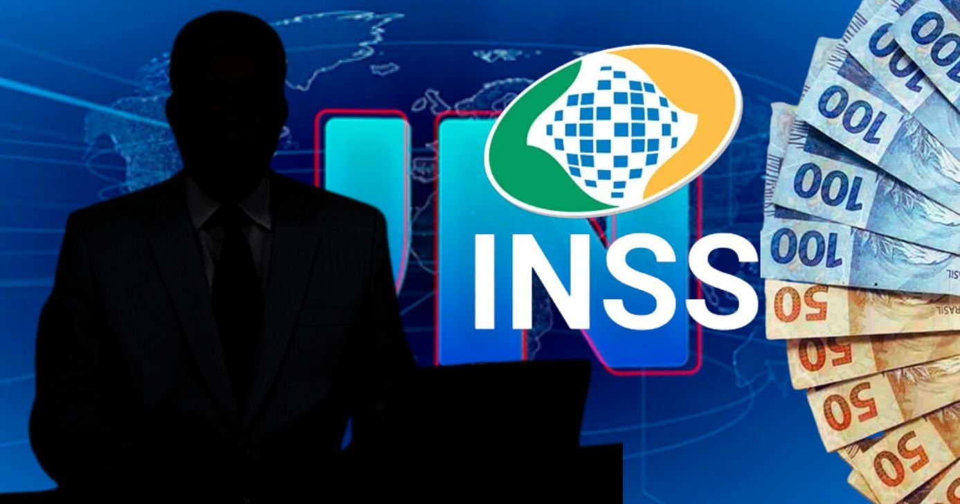 Substituto de Bonner anuncia mais um pagamento do INSS aos aposentados após rombo (Foto Reprodução/Montagem/Lennita/Canva/TV Foco/Globo)