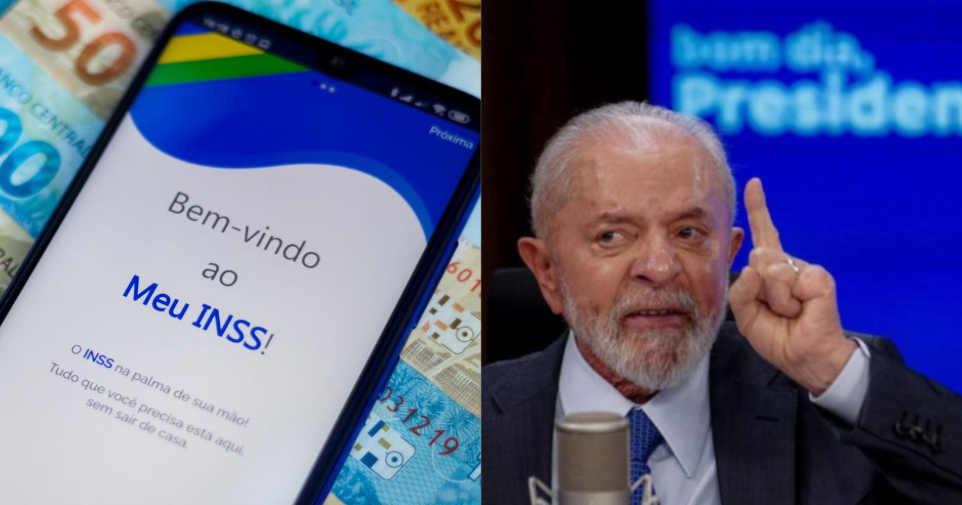 INSS e Lula com comunicado aos idosos - Foto Reprodução Internet