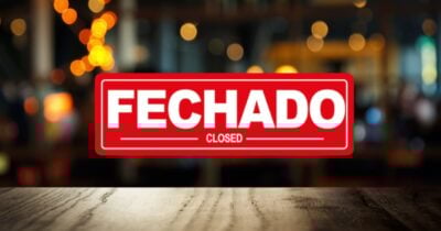 Ilustração restaurante fechado (Fotos: Canva / Freepik)