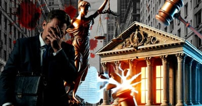 Falência de banco termina em tragédia e desespero (Foto Reprodução/Montagem/Tv Foco/Canva/Lennita)
