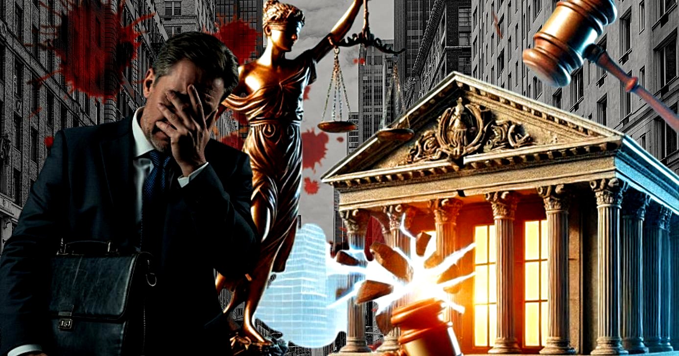 Falência de banco termina em tragédia e desespero (Foto Reprodução/Montagem/Tv Foco/Canva/Lennita)