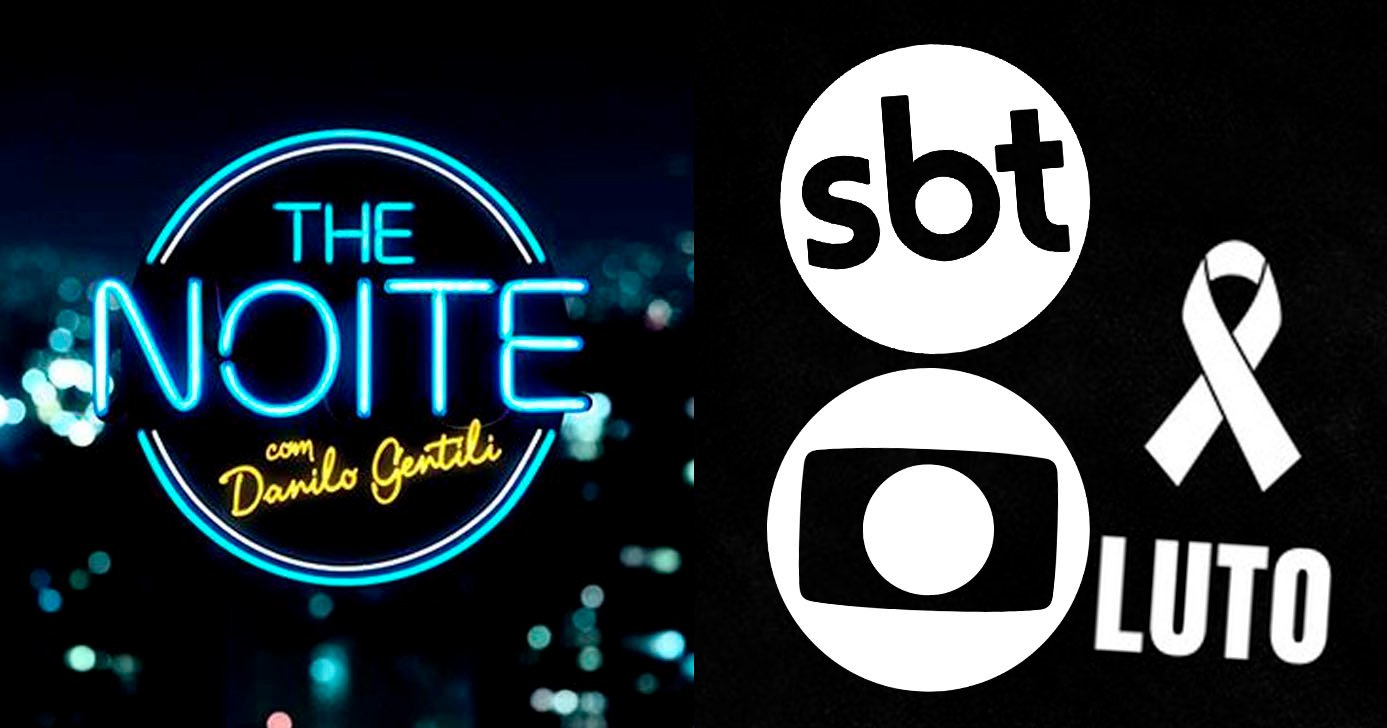 LUTO - Globo - SBT - The Noite (Foto: Reprodução)