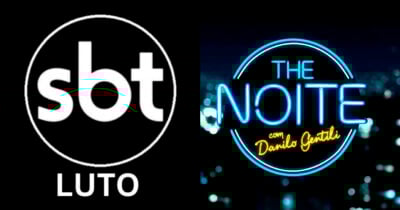 LUTO - SBT - The Noite (Foto: Reprodução)