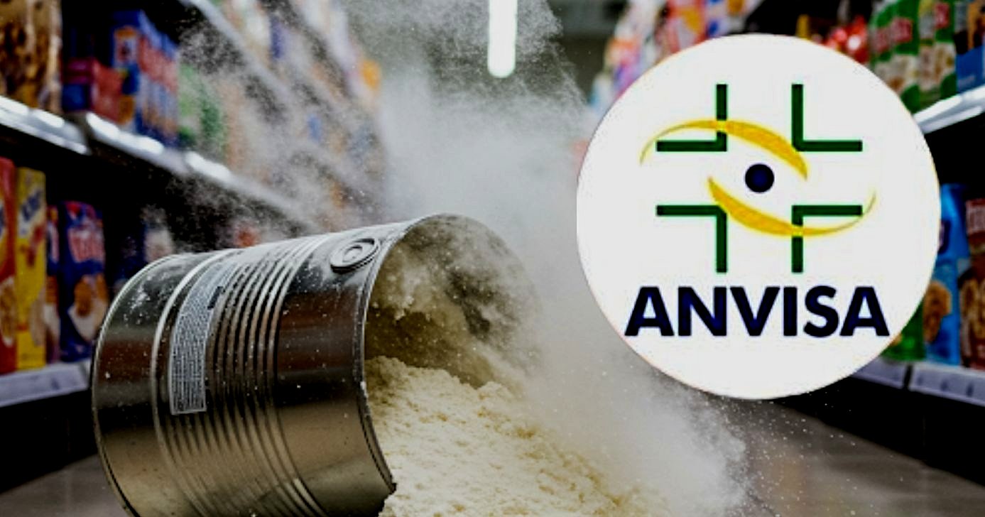ANVISA confirma recolhimento de leite em pó (Foto Reprodução/Montagem/Tv Foco/Canva/Lennita/)