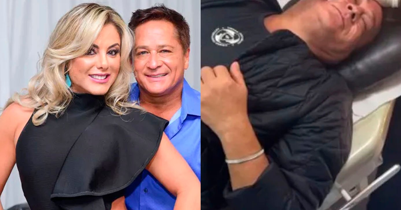 Leonardo e Poliana (Foto: Reprodução)