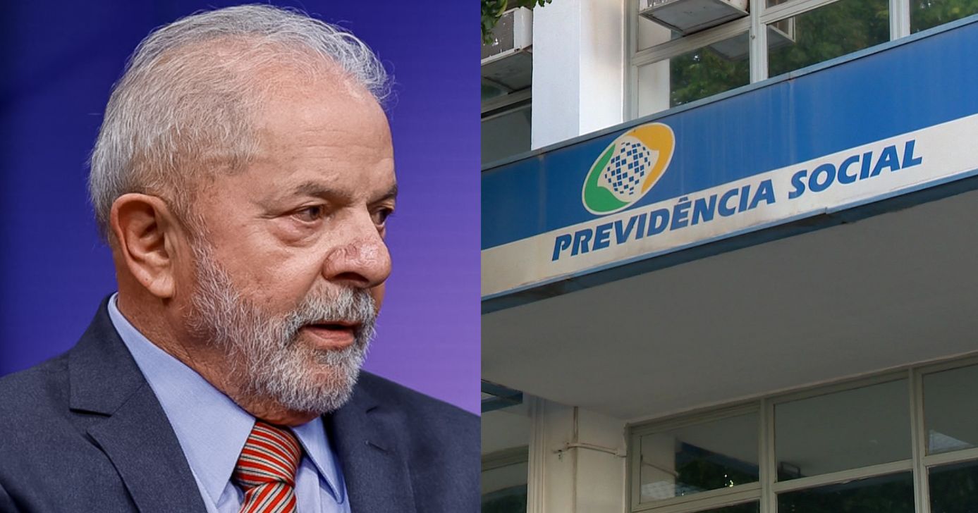 Luiz Inácio Lula da Silva e agência do INSS (Fotos: Reproduções / Ricardo Stuckert / TV Fronteira)