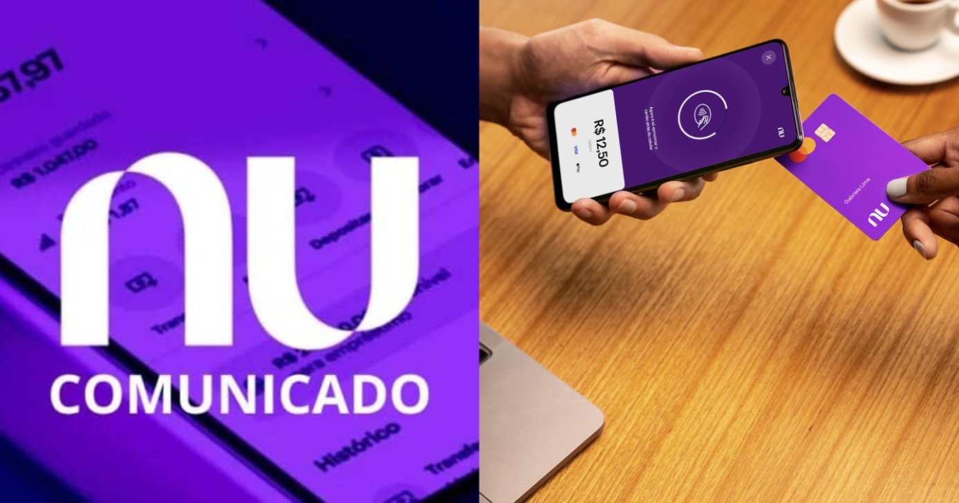 Nubank confirma nova forma de pagamento para aposentar cartão de débito e crédito de vez - Foto: Montagem
