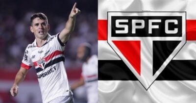 Oscar, do São Paulo, fecha contrato de 3 anos com novo gigante em 2025 - Foto: Montagem