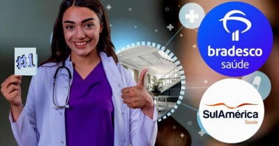 Plano de saúde quebra a banca e consegue ultrapassar o Bradesco Saúde e até o SulAmérica (Foto Reprodução/Montagem/Lennita/Tv Foco/Canva)