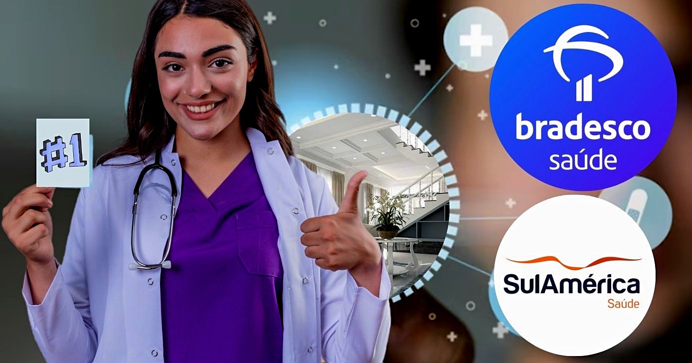 Plano de saúde quebra a banca e consegue ultrapassar o Bradesco Saúde e até o SulAmérica (Foto Reprodução/Montagem/Lennita/Tv Foco/Canva)