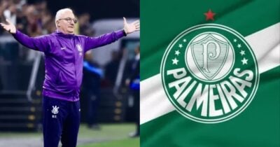 R$48M: Dorival chora com adeus de nº1 no Corinthians pro Verdão (Foto: Reprodução/ Internet)