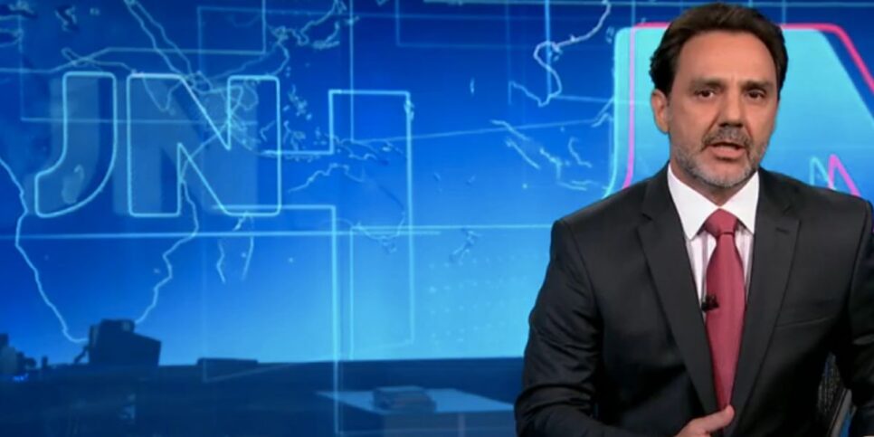 Renato Soares no Jornal Nacional (Foto: Reprodução / Globo)