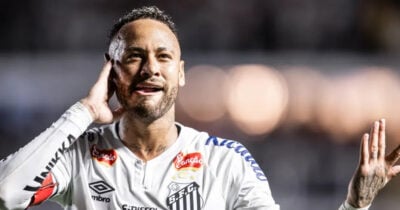 Neymar no Santos (Foto: Raul Barreta)