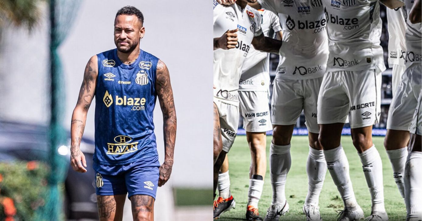 Santos de Neymar e desfecho de jogadores - Foto Reprodução Internet