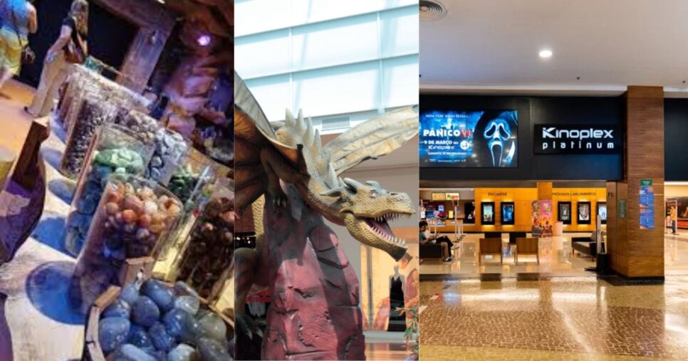 Shopping Parque Dom Pedro, além das lojas, possui uma variedade de opções em lazer, eventos e até cinemas (Foto Reprodução/Redes sociais/Internet)