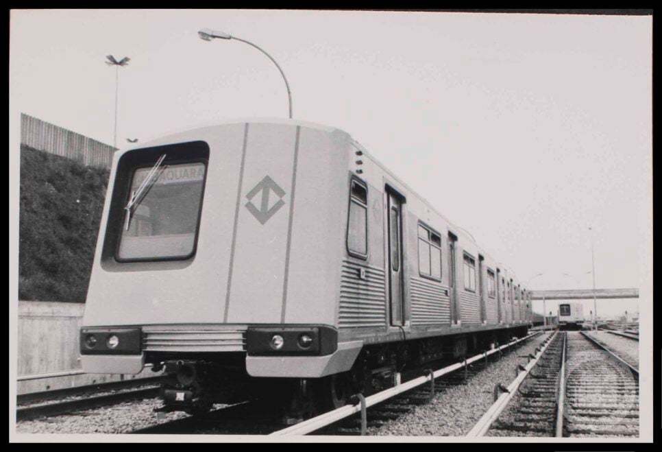 Trem Budd-Mafersa Frota A - Metrô de São Paulo (1976)