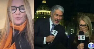 William Bonner e Ilze Scamparini (Fotos: Reproduções / Instagram / Globo)