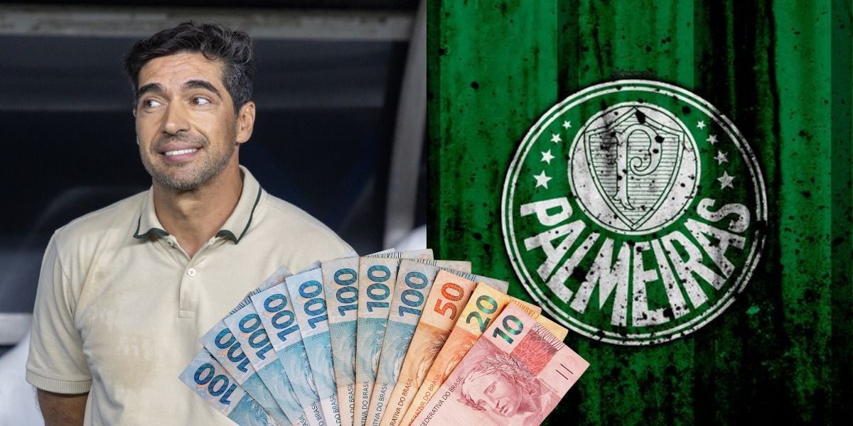 Abel Ferreira crava reforço de R$22 milhões ao Palmeiras (Reprodução: Montagem TV Foco)