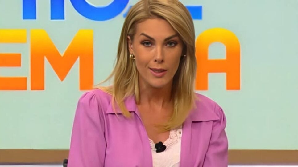 A apresentadora do Hoje em Dia (Foto: Reprodução/ Record)