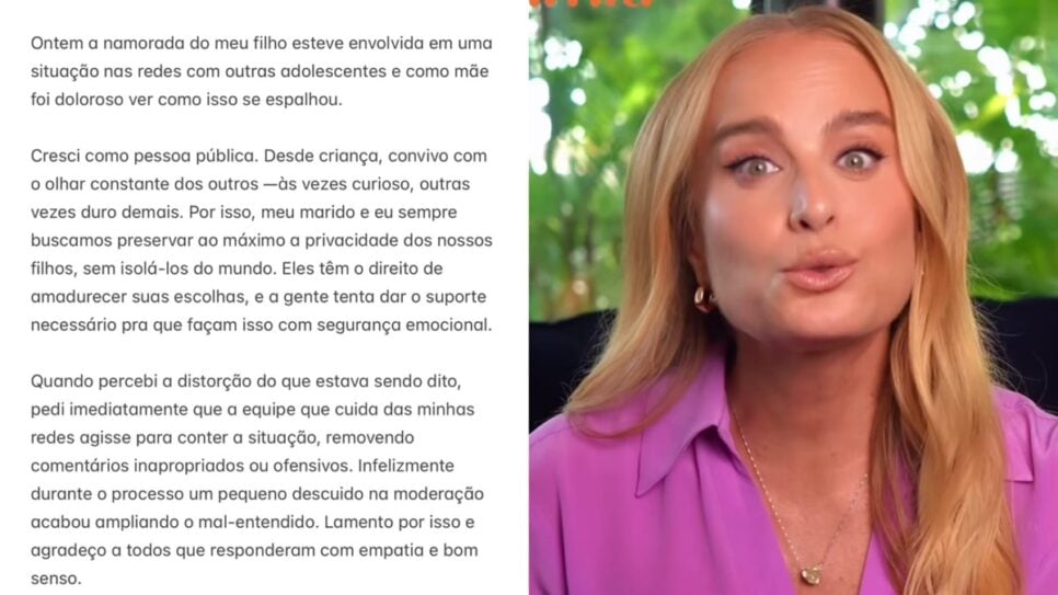 Apresentadora se manifestou em nota diante de erro e babado forte (Foto: Reprodução/ Instagram)