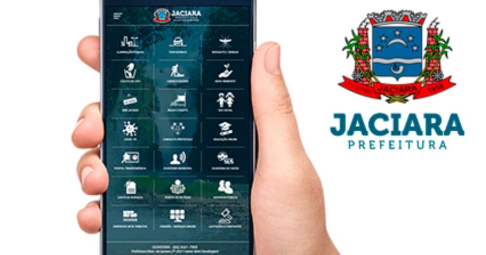 App se liga Jaciara (Foto Reprodução/Prefeitura)