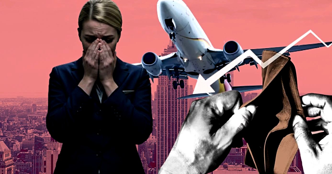 Falência de companhia aérea devasta país (Foto Reprodução/Montagem/Tv Foco/Canva/)
