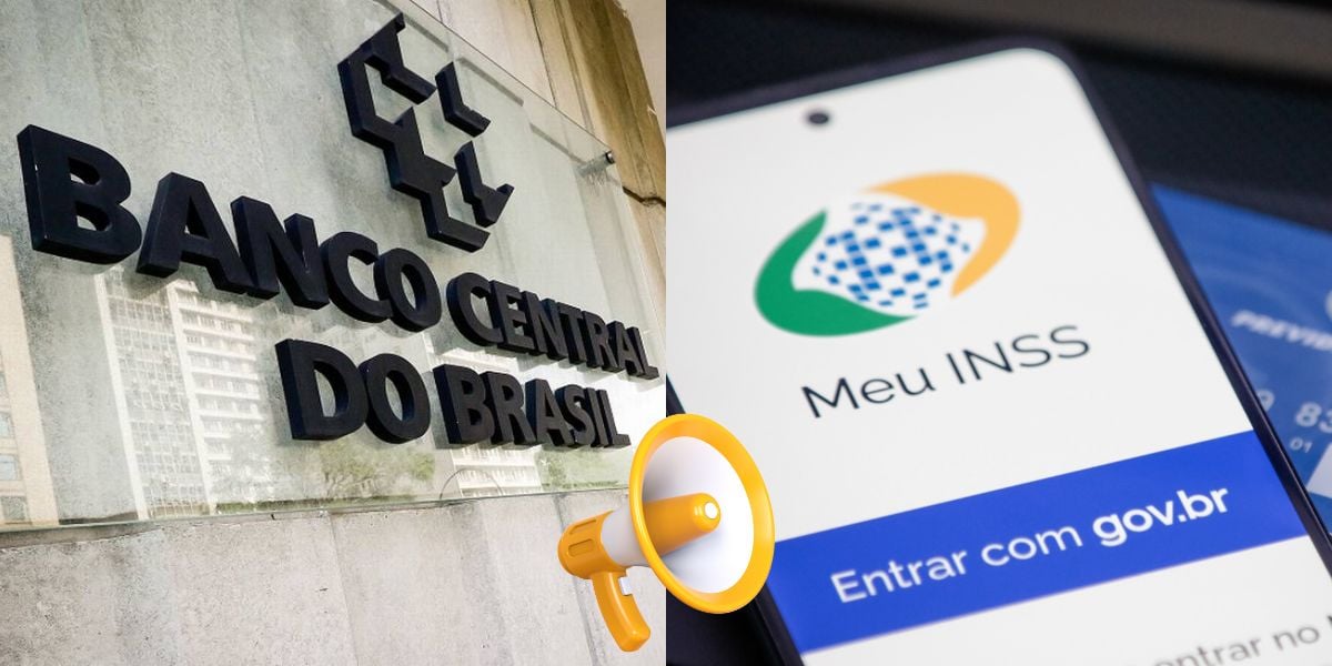 Banco Central crava proibição que atinge aos aposentados do INSS (Reprodução: Montagem TV Foco)