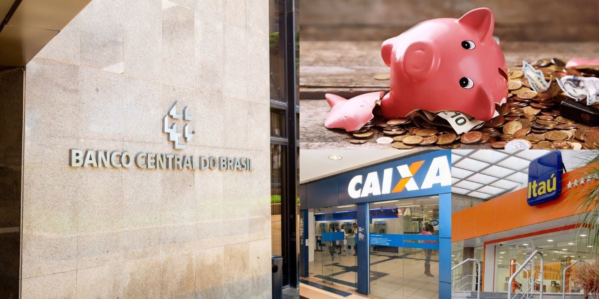 Decreto do Banco Central atinge quem tem R$1 mil na poupança (Reprodução: Montagem TV Foco)