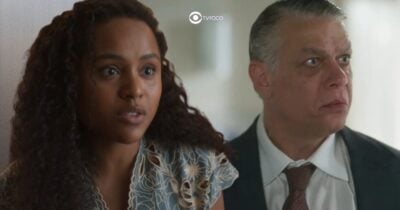 Beatriz e Juliano em Garota do Momento (Foto: Reprodução / Globo / Montagem TV Foco)