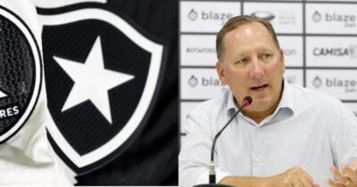 Joia do Botafogo arruma às malas pra fechar com gigante - (Montagem / TV FOCO)